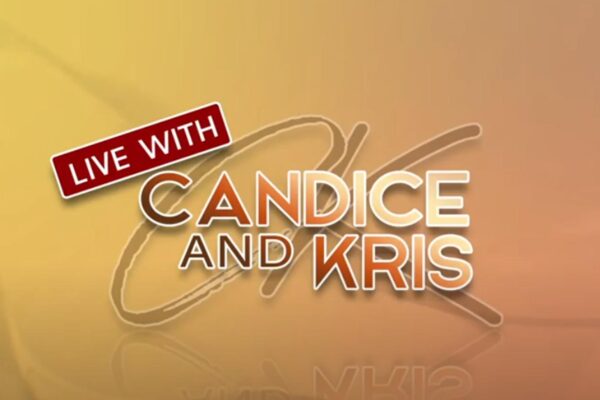 Vel Johnson on the "Live with Kris and Candice" TV Talk Show